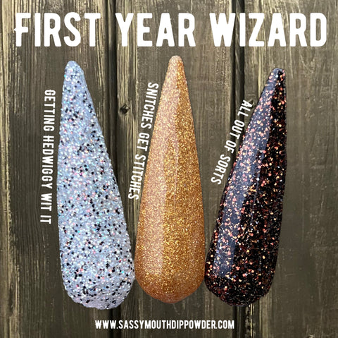 First Year Wizard Trio